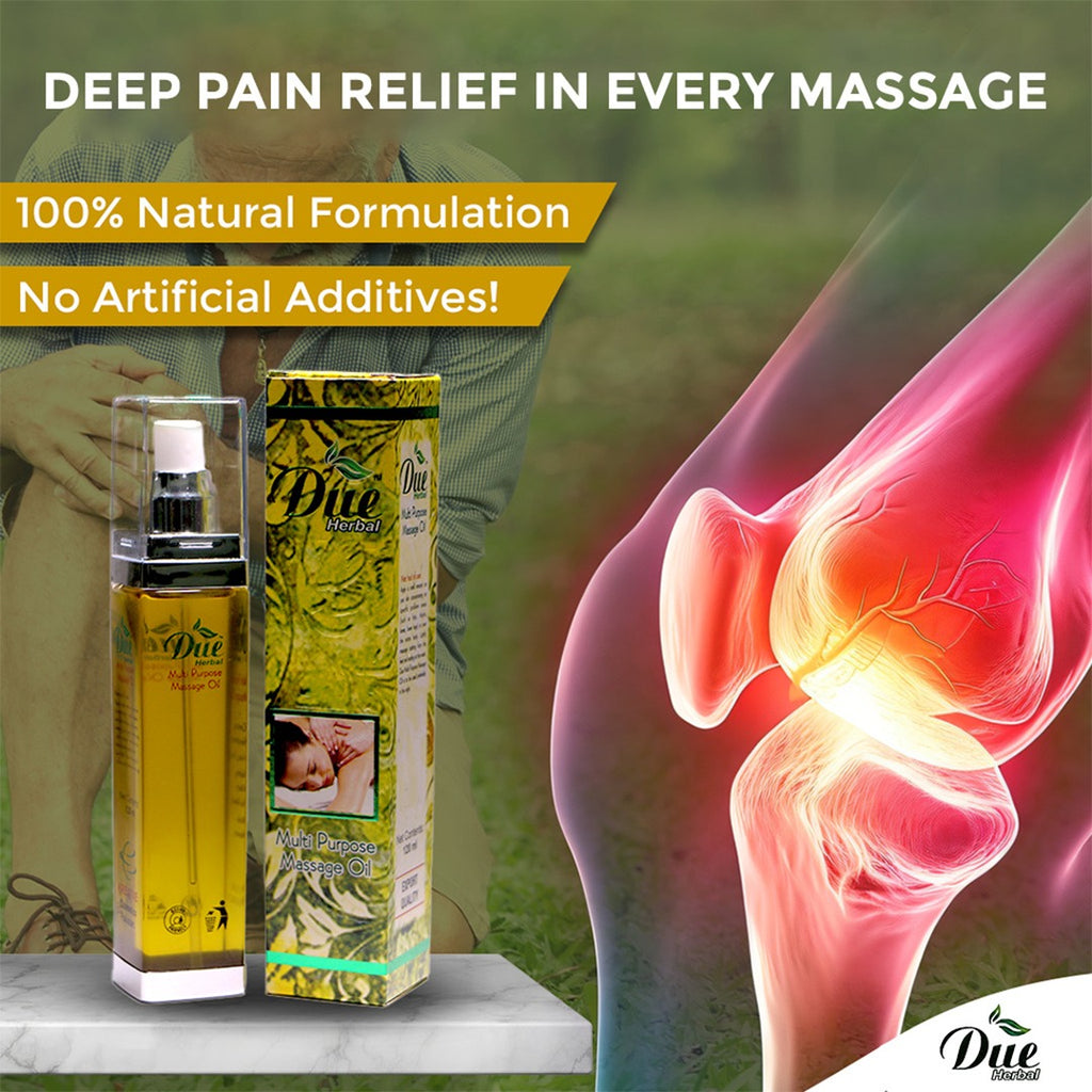 Due Herbal Multi-Purpose Massage Oil