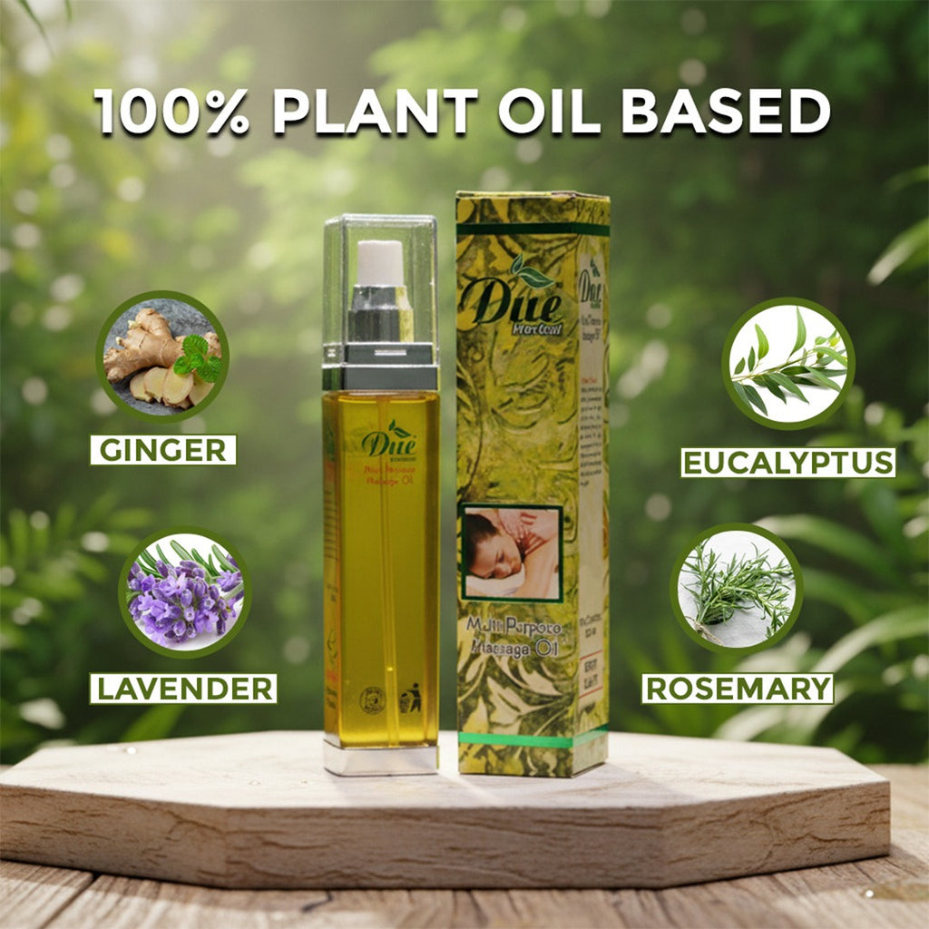 Due Herbal Multi-Purpose Massage Oil