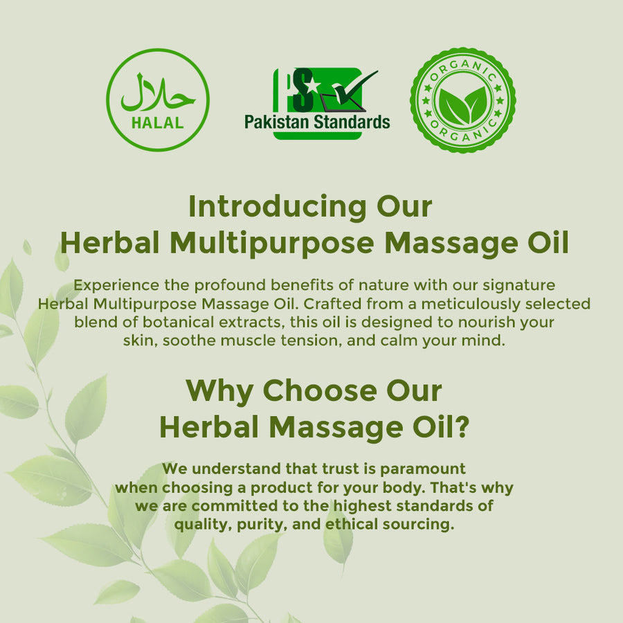 Due Herbal Multi-Purpose Massage Oil — Image 3